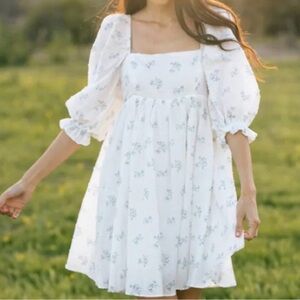 Morning Lavender Mini Dress